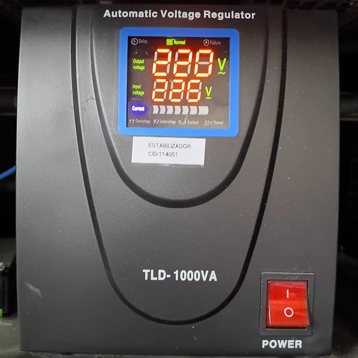 Gabinete de comunicaciones con protección eléctrica, evidencia 3