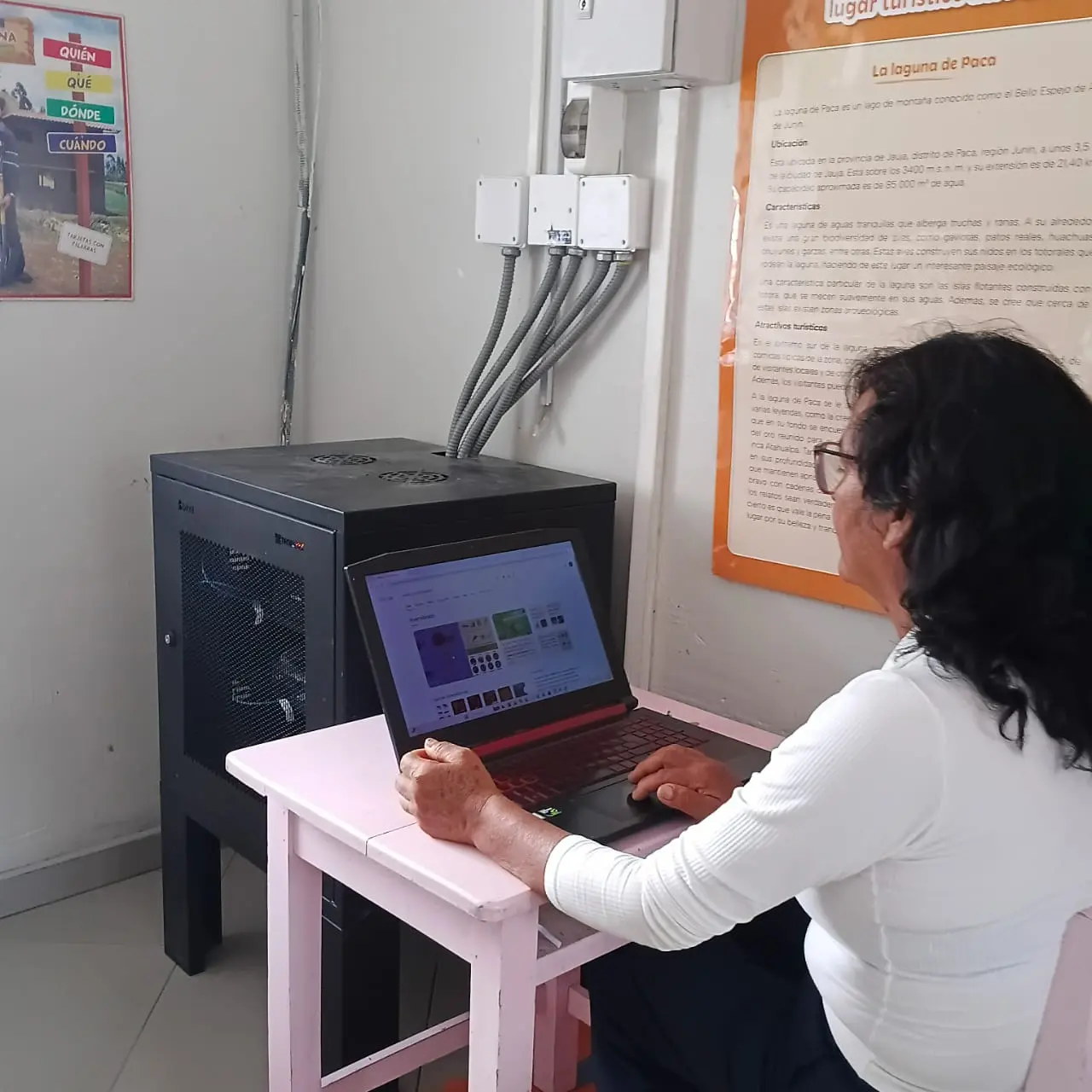 Gabinete de comunicaciones con protección eléctrica, evidencia 4